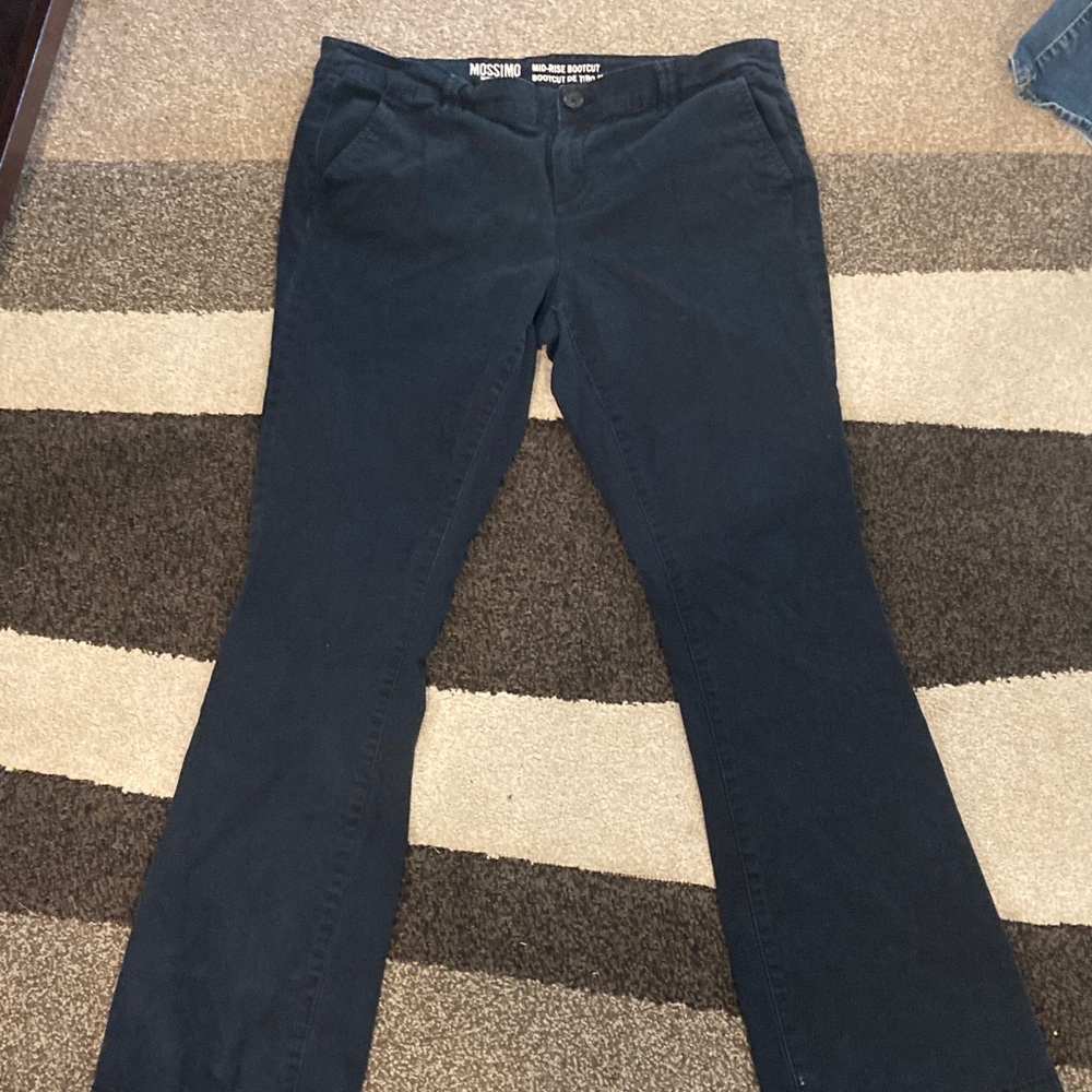 Mossimo Supply Co. Women's Dark Blue Boot Cut Jeans